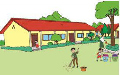 Gotong Royong di Sekolah
